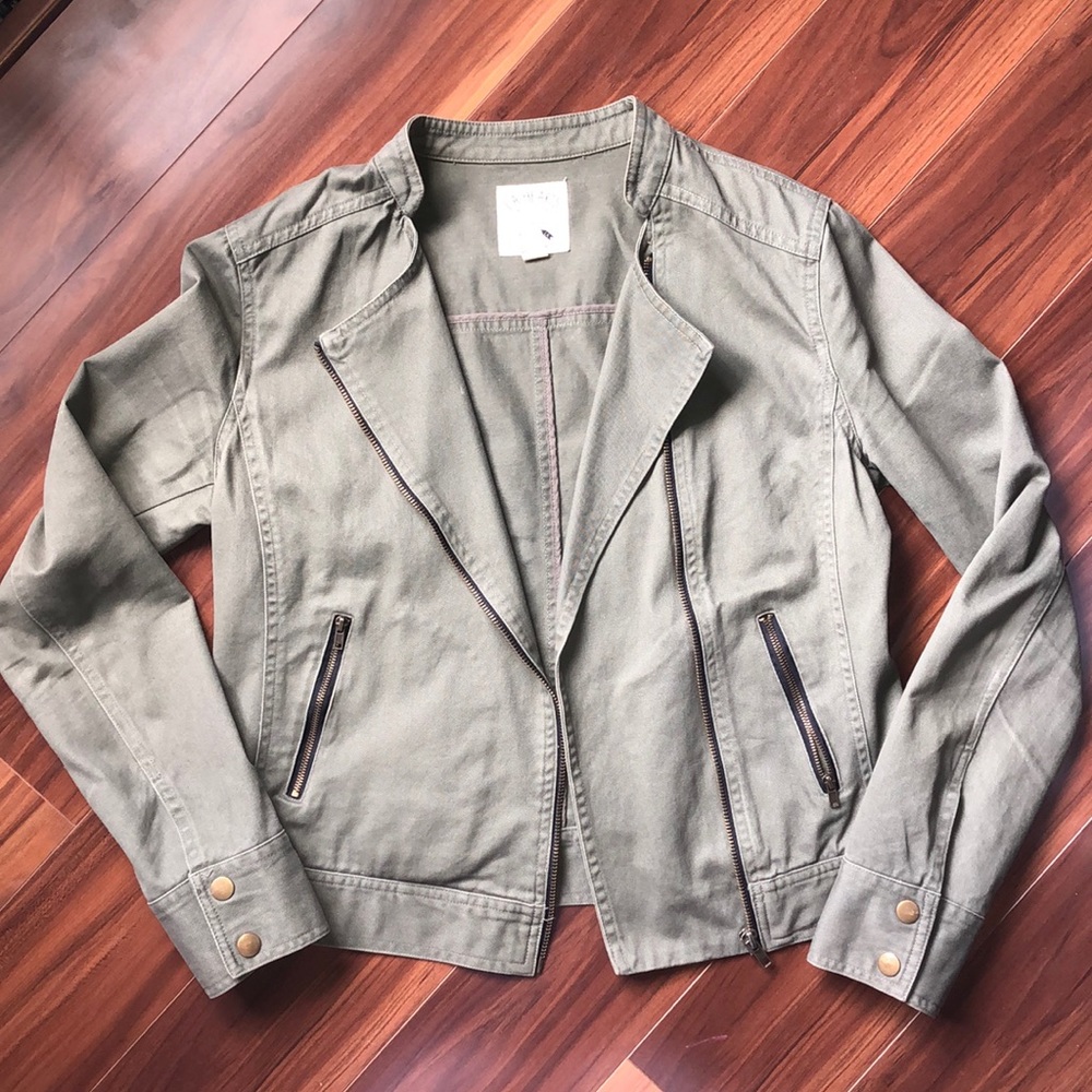 LA HEARTS army green jacket